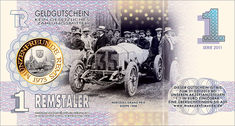 Mercedes Benz Grand Prix Dieppe 1908