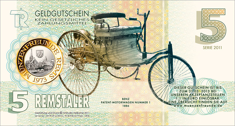 Benz Patentmotorwagen Nummer 1 1896
